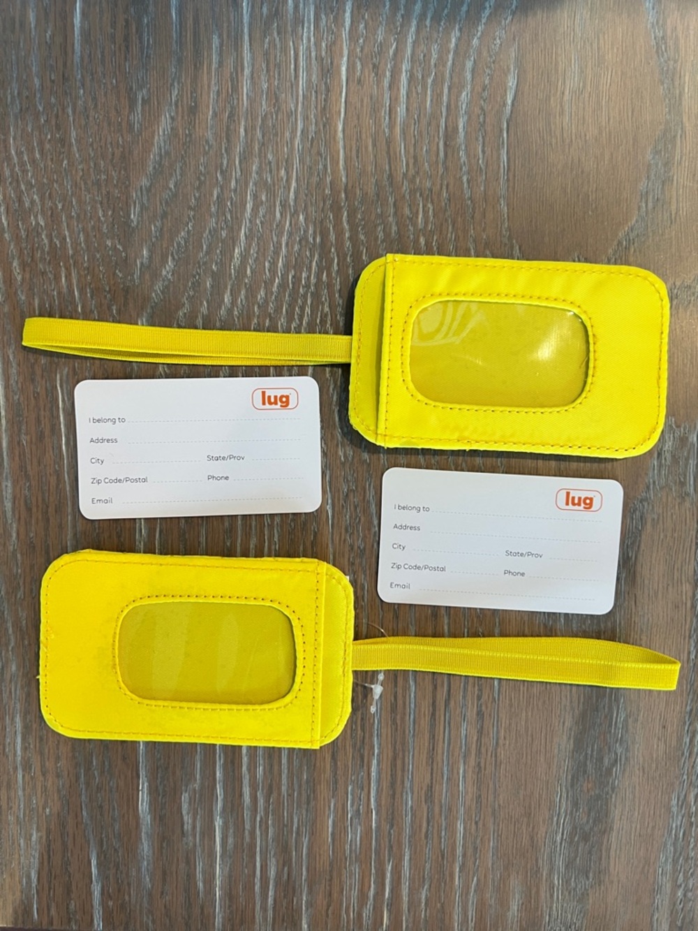 Lug 4 Piece Set Yellow/Blue - Picture 2 of 8